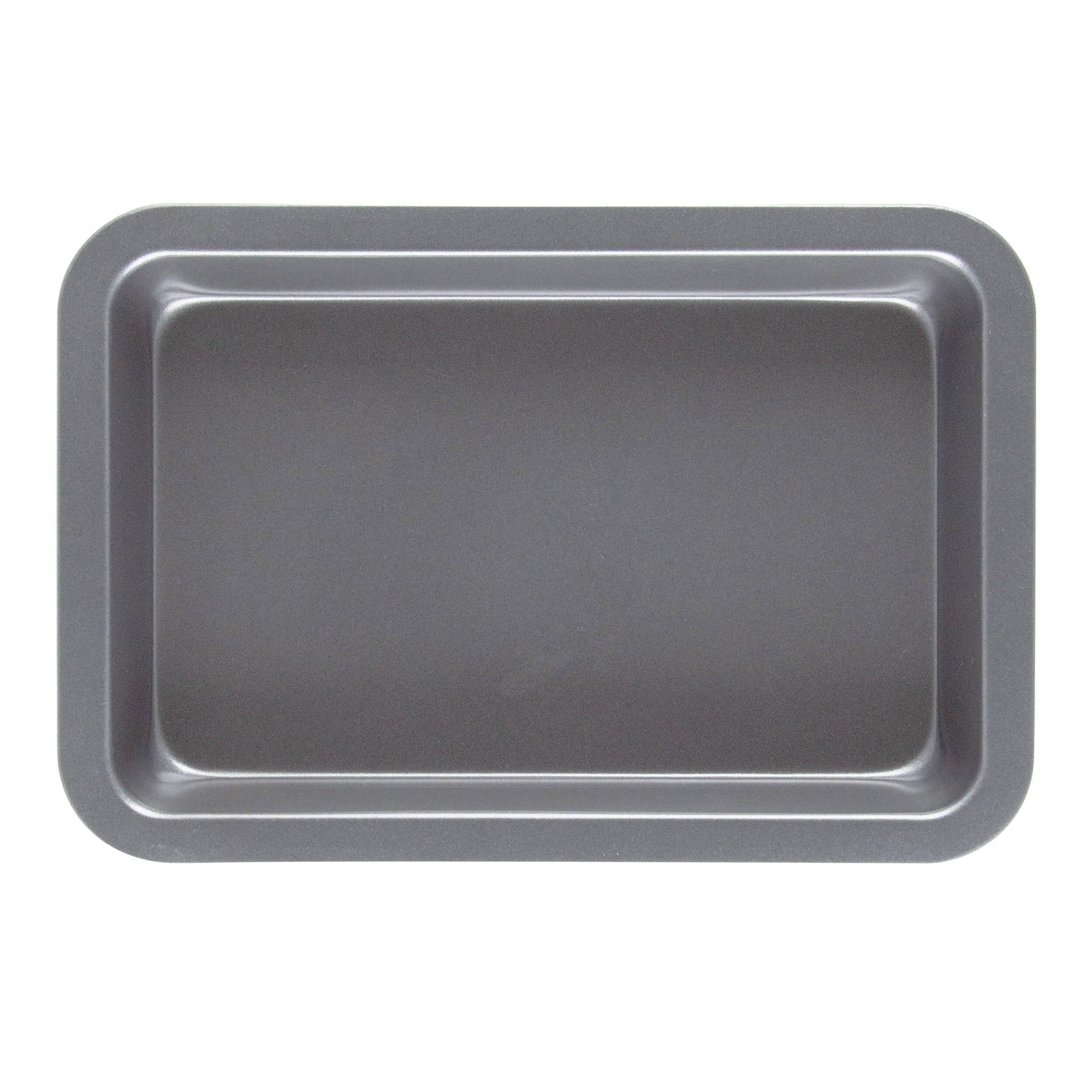 Alt View 2. Range Kleen - Range Kleen B12BB Nonstick Biscuit & Brownie Pan,  9.875  x 6.375 Inch - Alluring grey color.