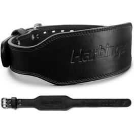 Harbinger - 7MM Pro Leather Weight Lifting Belt - Xlarge - Black