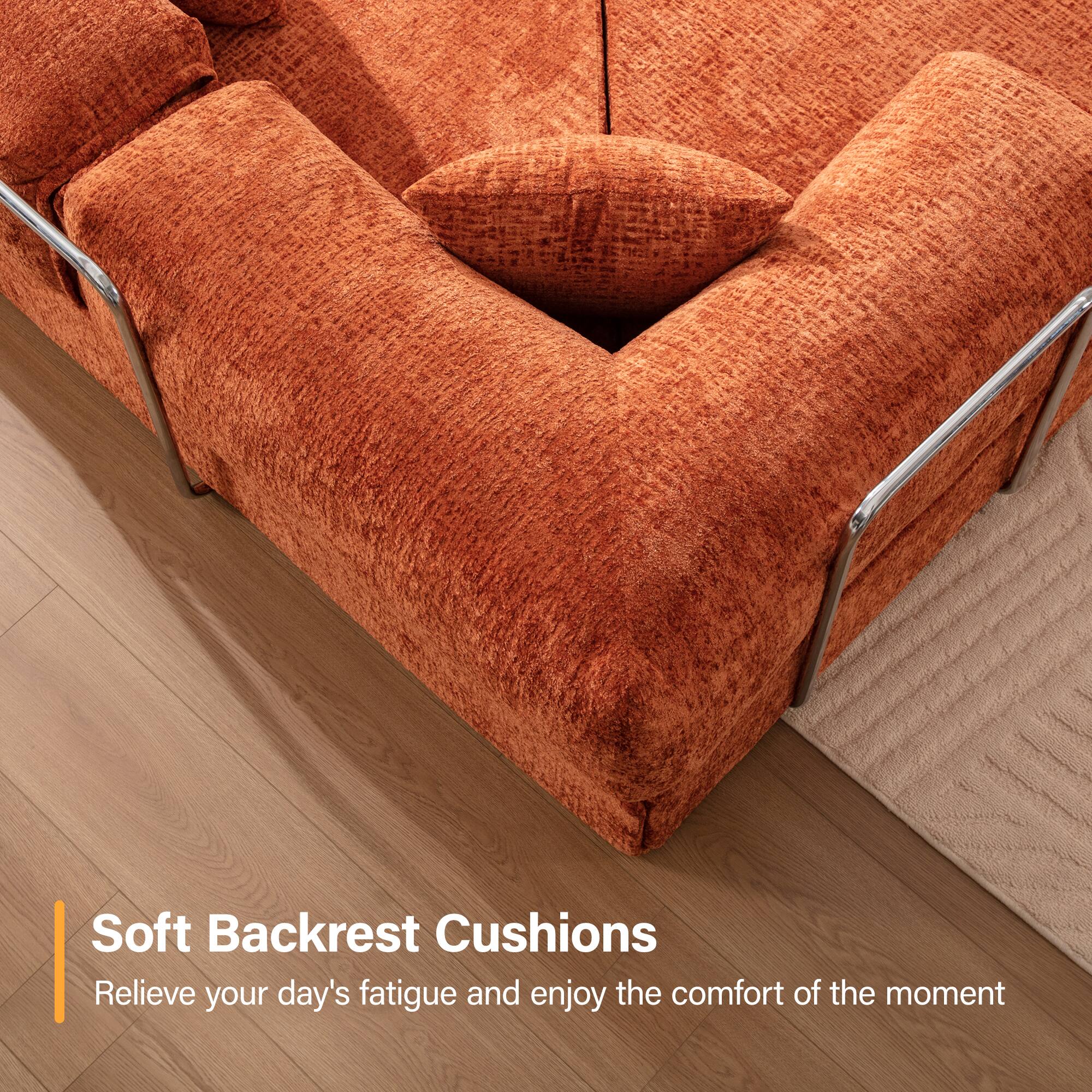 Soft Backrest Cushions  
Relieve your day's fatigue and enjoy the comfort of the moment
