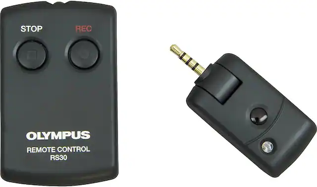 STOP
REC
OLYMPUS REMOTE CONTROL RS30