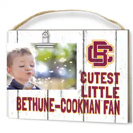 Jardine - Bethune-Cookman Wildcats 8'' x 10'' Cutest Little Weathered Logo Clip Photo Frame - White