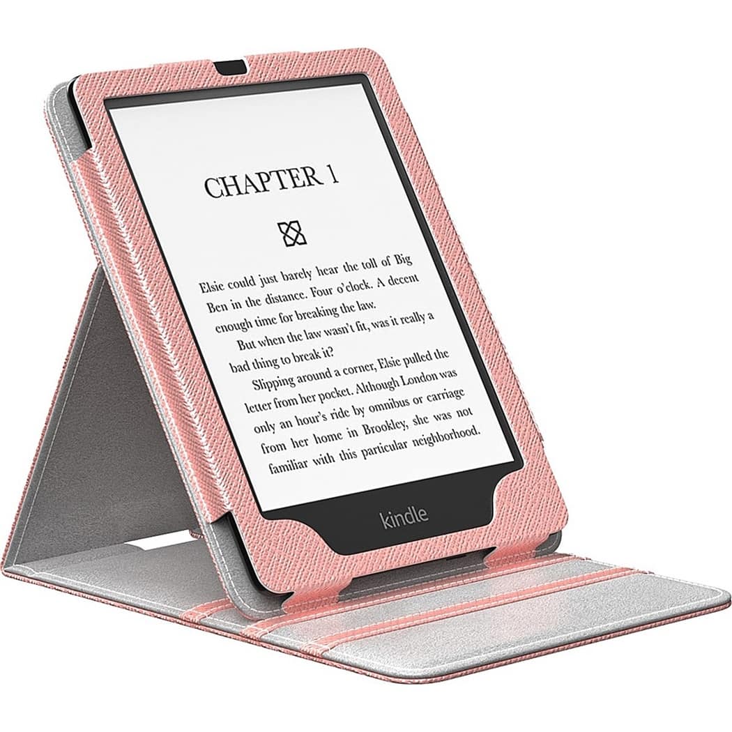 SaharaCase - Indy Series Case for Amazon Kindle Paperwhite (11th Gen, 2021-2022) - Pink - Front_Zoom