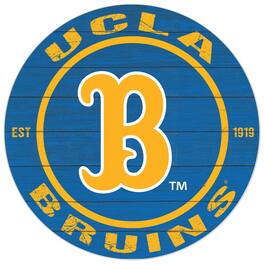 Jardine - UCLA Bruins 20'' x 20'' Indoor/Outdoor Circle Sign - Blue