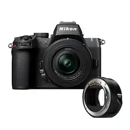 Nikon - Z50 II 20.9 MP DX Format Lightweight and Compact Mirrorless Camera Bundle - Black