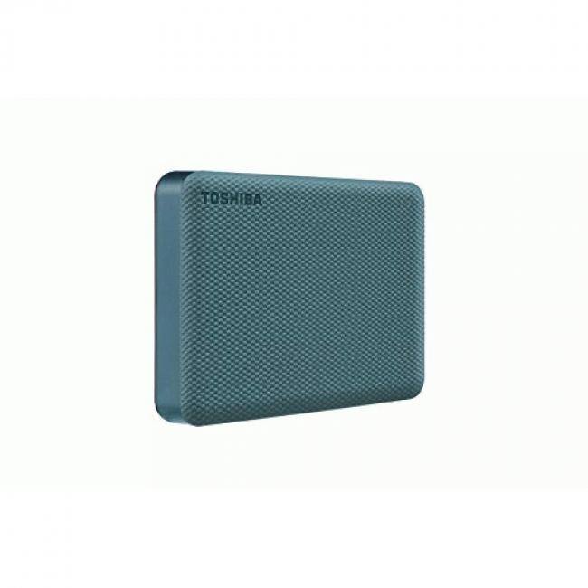 Front. Toshiba - Toshiba-IMSourcing Canvio Advance HDTCA40XG3CA 4 TB Portable Hard Drive - External - Green - USB 3.0, USB 2.0 - Green.