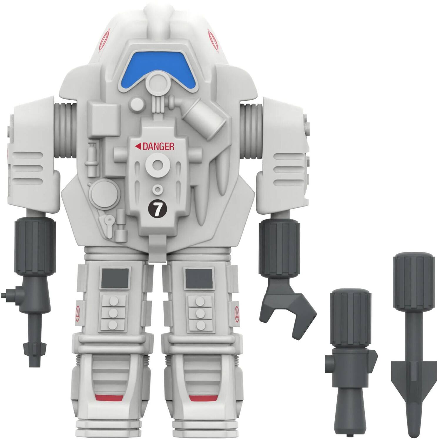 Alt View 2. Super7 - Super7 - G.I. Joe Super Cyborg - S.N.A.K.E. Armor (Full Color - Gray)   - COLLECTIBLES - Multicolor.