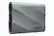 Front. Samsung - T9 Portable SSD 2TB, Up to 2,000MB/s, USB 3.2 Gen2 - Gray.