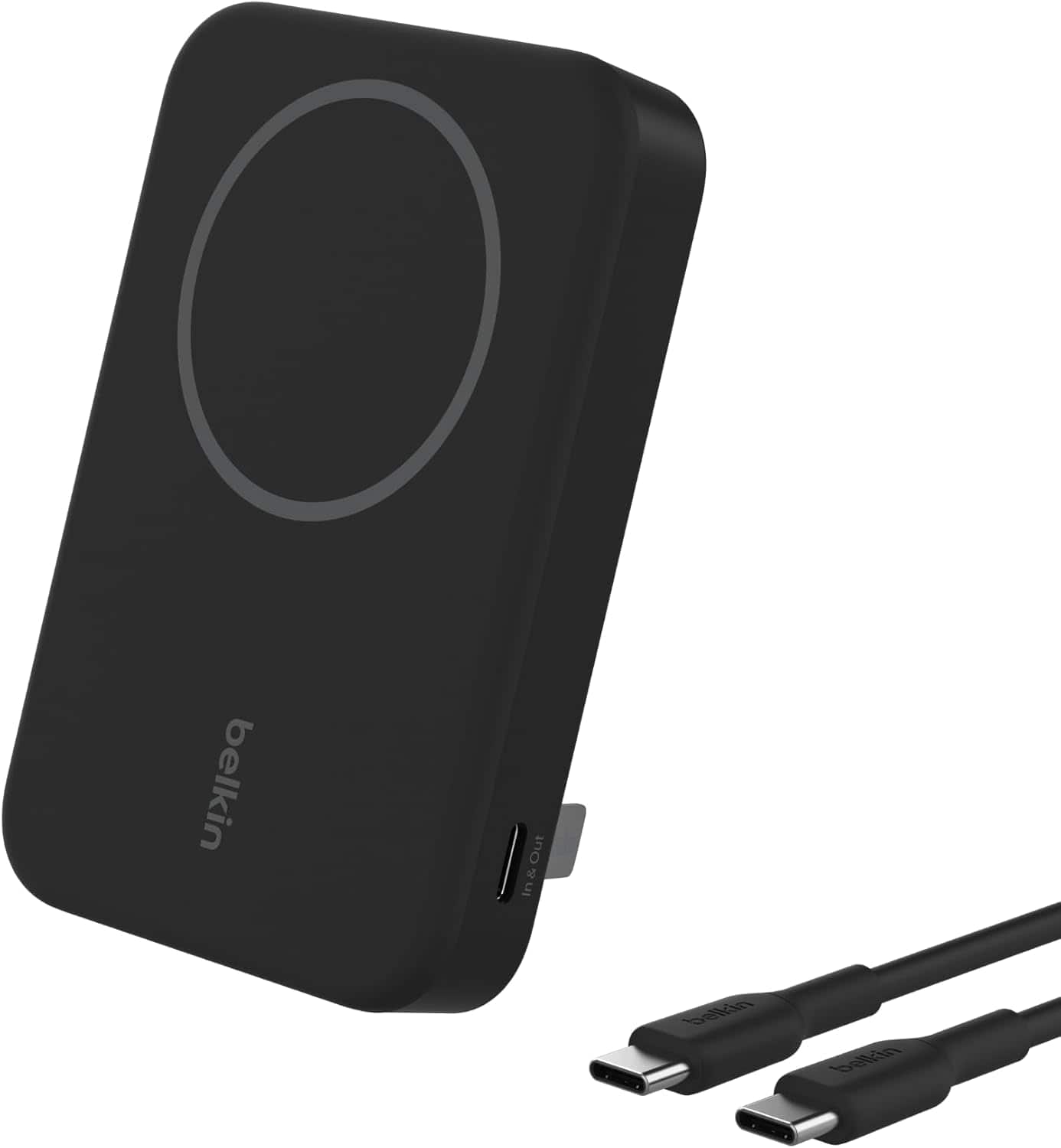 Belkin Boost Charge Pro Magnetic Power Bank 8K Black BPD007 - Best Buy
