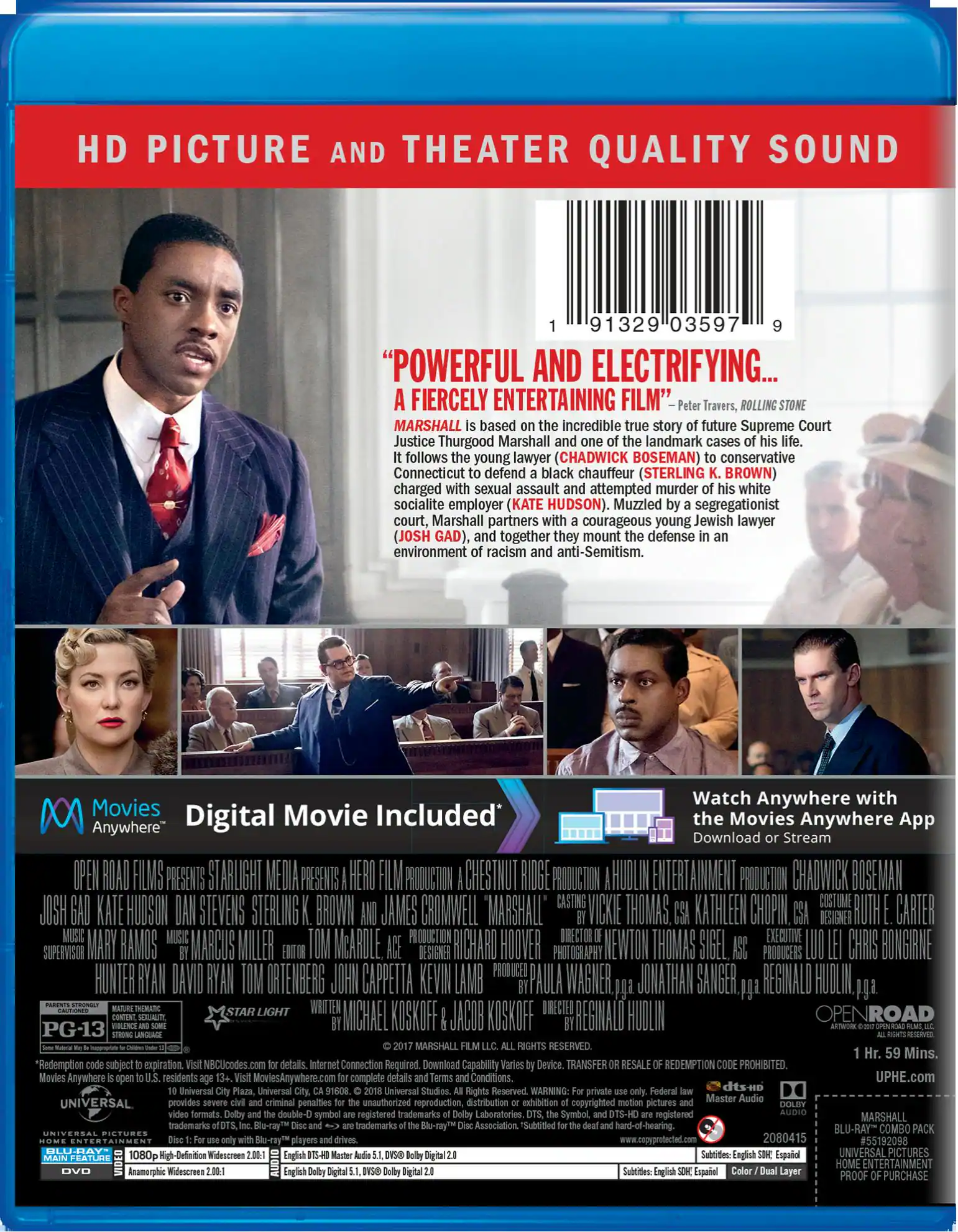 Angle. Marshall (DVD + Digital) [Blu-ray].