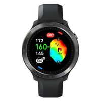 VoiceCaddie - T11 Pro Premium GPS Golf Watch - Black - Front_Zoom