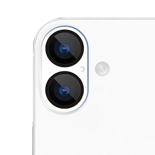 Front. Home Collection - Clear Camera Lens Tempered Glass Screen Protector 6.1 inch for iphone 16 - Clear.