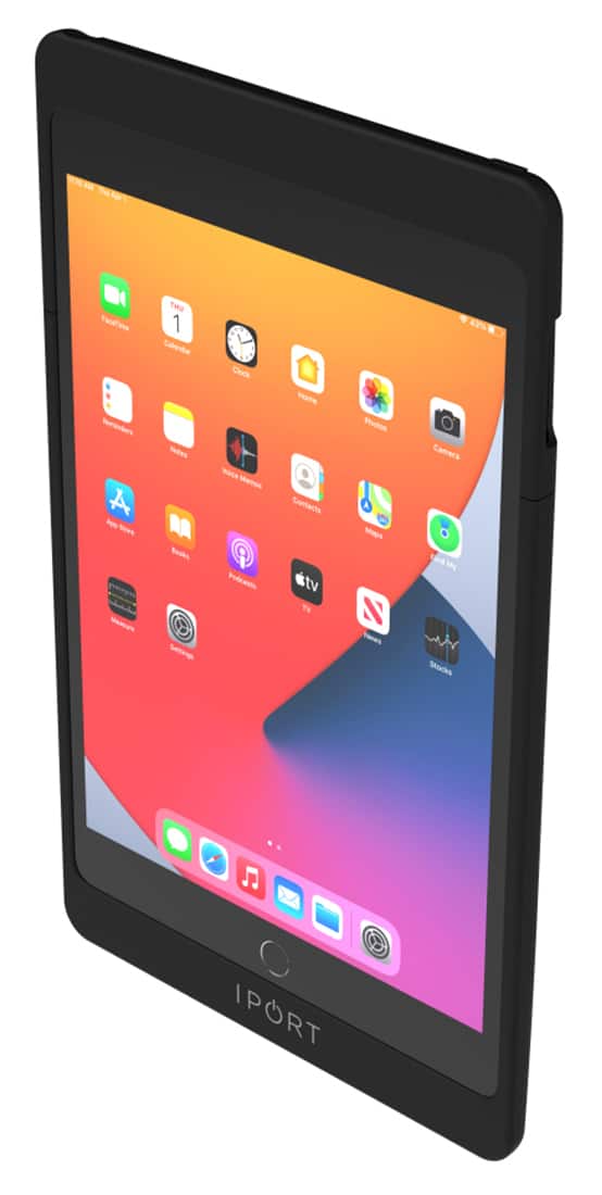 iPort - CONNECT - CASE FOR APPLE IPAD 10.2" (9th Gen) (Each) - Black - Front_Zoom