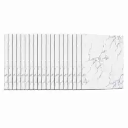 Boyel Living - 1-Pack 24-in x 24-in Peel and Stick PVC Wall Panel - Natural
