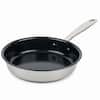 Front. Alva - Alva Maestro Stainless Steel Ceramic Nonstick Frying Pan - Black.