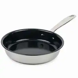 Alva - Maestro Stainless Steel Ceramic Nonstick Frying Pan - Black