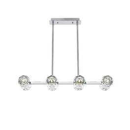 Elegant Lighting - Eren 31 inch Pendant Light - Chrome