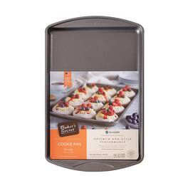 Baker's Secret - Roaster Pan Non-stick 2.1"x9.6"x15.2" Classic Line Carbon Steel - Dark Gray