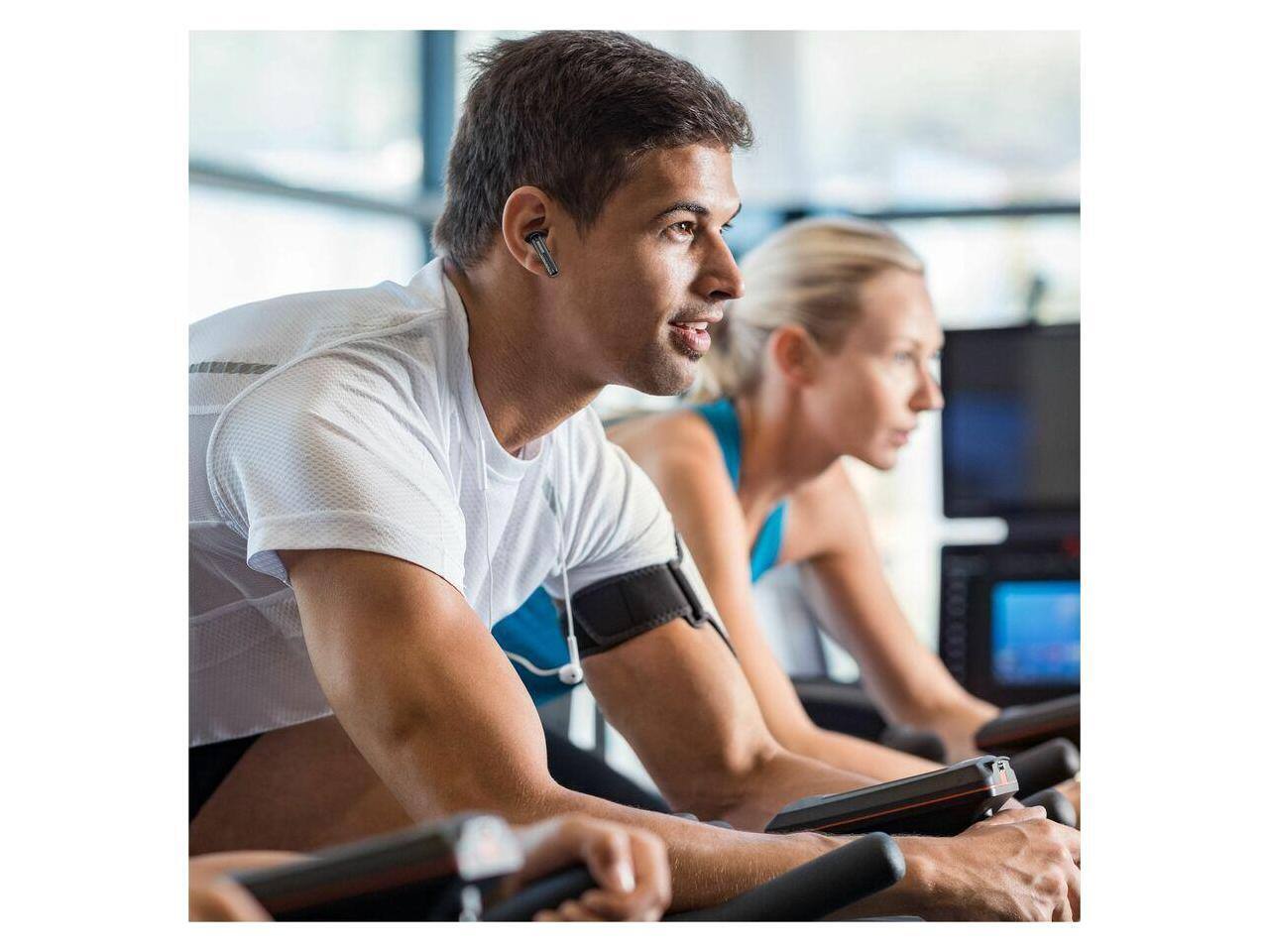 Alt View 1. Morpheus 360 - Morpheus 360 Nemesis ANC Wireless Noise Cancelling Headphones TW2750B - Bluetooth Earbuds - 30H Playtime - Stereo - 10mm - Blue.