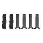 Front. Disc-O-Bed - Disc-O-Bed Stack Adapter Kit for Disc-O-Bed 2XL Cot Systems to Bunk Beds, Black - Black.