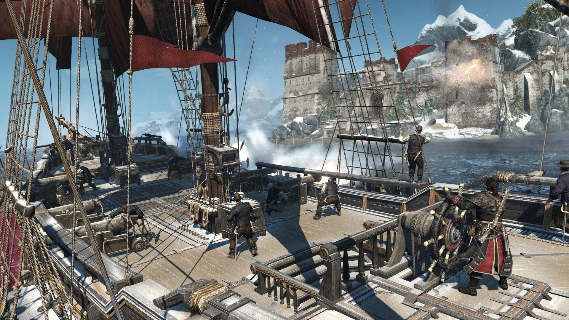 Alt View 2. Ubisoft - PS4 - ASSASSINS CREED ROGUE REMASTERED.