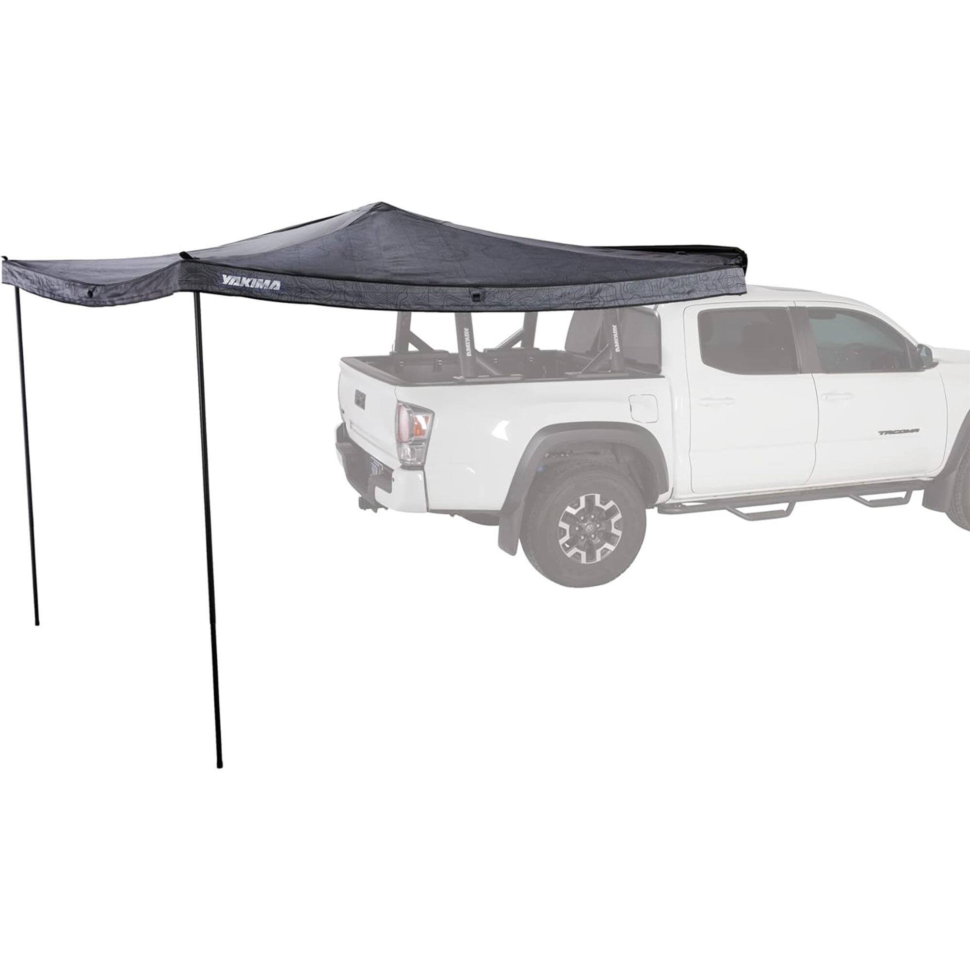 Alt View 1. Yakima - Yakima MajorShady 270 RH Vehicle Roof Mounted Awning Rugged Vinyl Travel Cover - Gray.