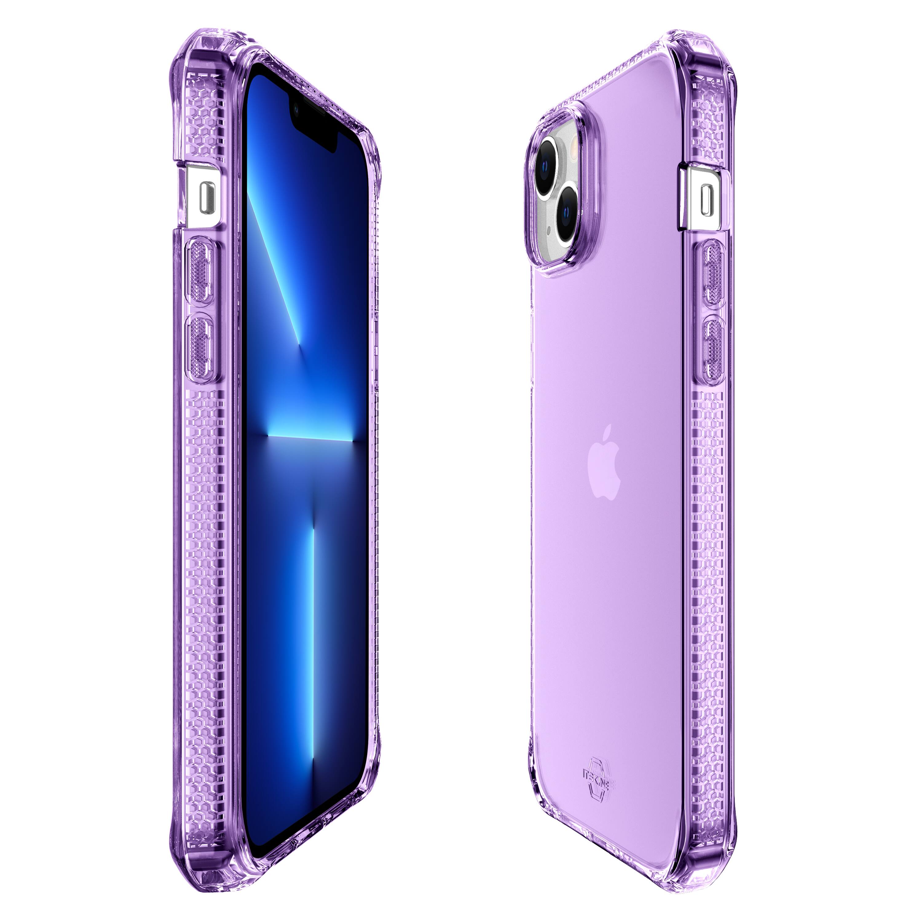 Left. Itskins - Spectrum R Clear Case for Apple iPhone 14 Plus.