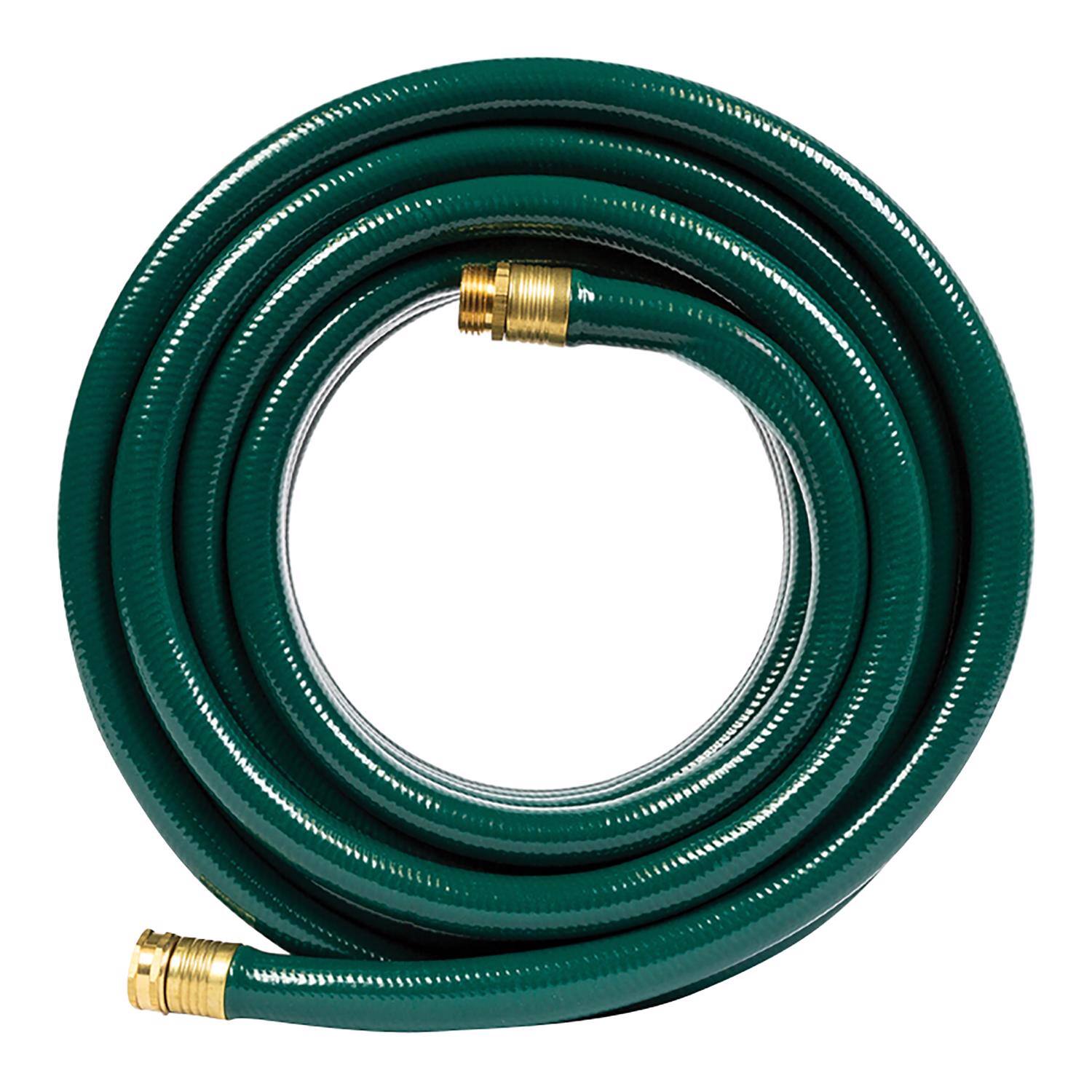Left. Gilmour - Gilmour Flexogen 3/4 in D X 50 ft L Heavy Duty Garden Hose.