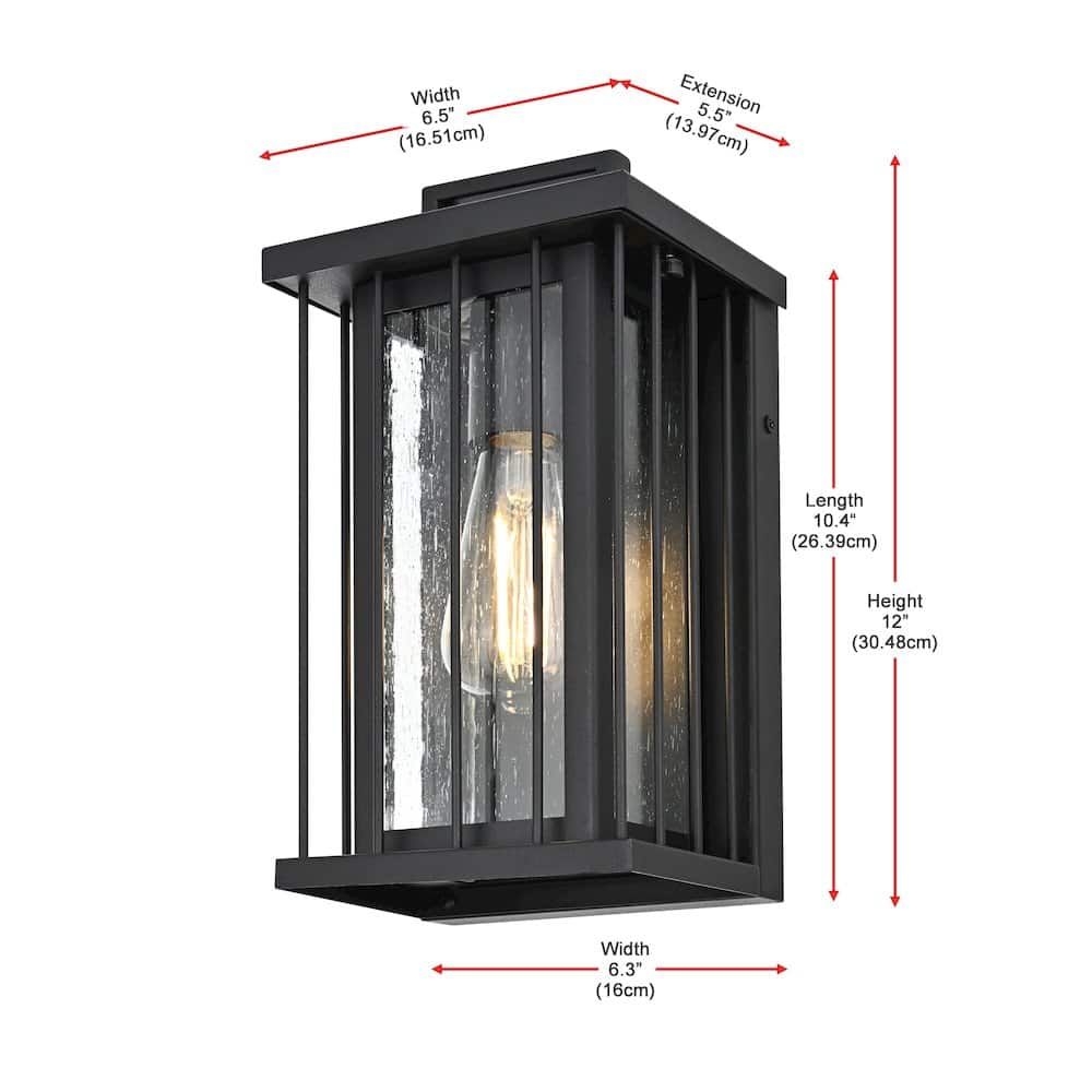 Elegant Lighting - Sedgley 7 inch Outdoor Pendant - Black price history on PriceWatchPro