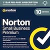 1 YEAR PRE-PAID SUBSCRIPTION
Continuous protection renews automatically each year
norton
10 DEVICES
Norton Small Business Premium
24/7 IT support on call
Easy-to-use cybersecurity with 500 GB cloud backup
VPN, Private Browser & Password Manager
Alerts on suspicious financial transactions
Monitoring to help avoid social media takeover