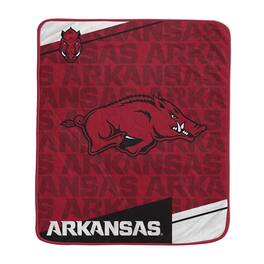 Pegasus - Arkansas Razorbacks 50" x 60" Diagonal Ghost Ultra Soft Blanket - Multicolor