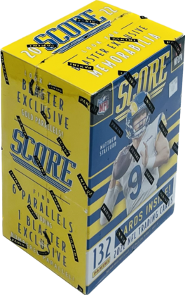 2022 Panini Score Football 6-Pack Blaster Box (Gold Parallels!)