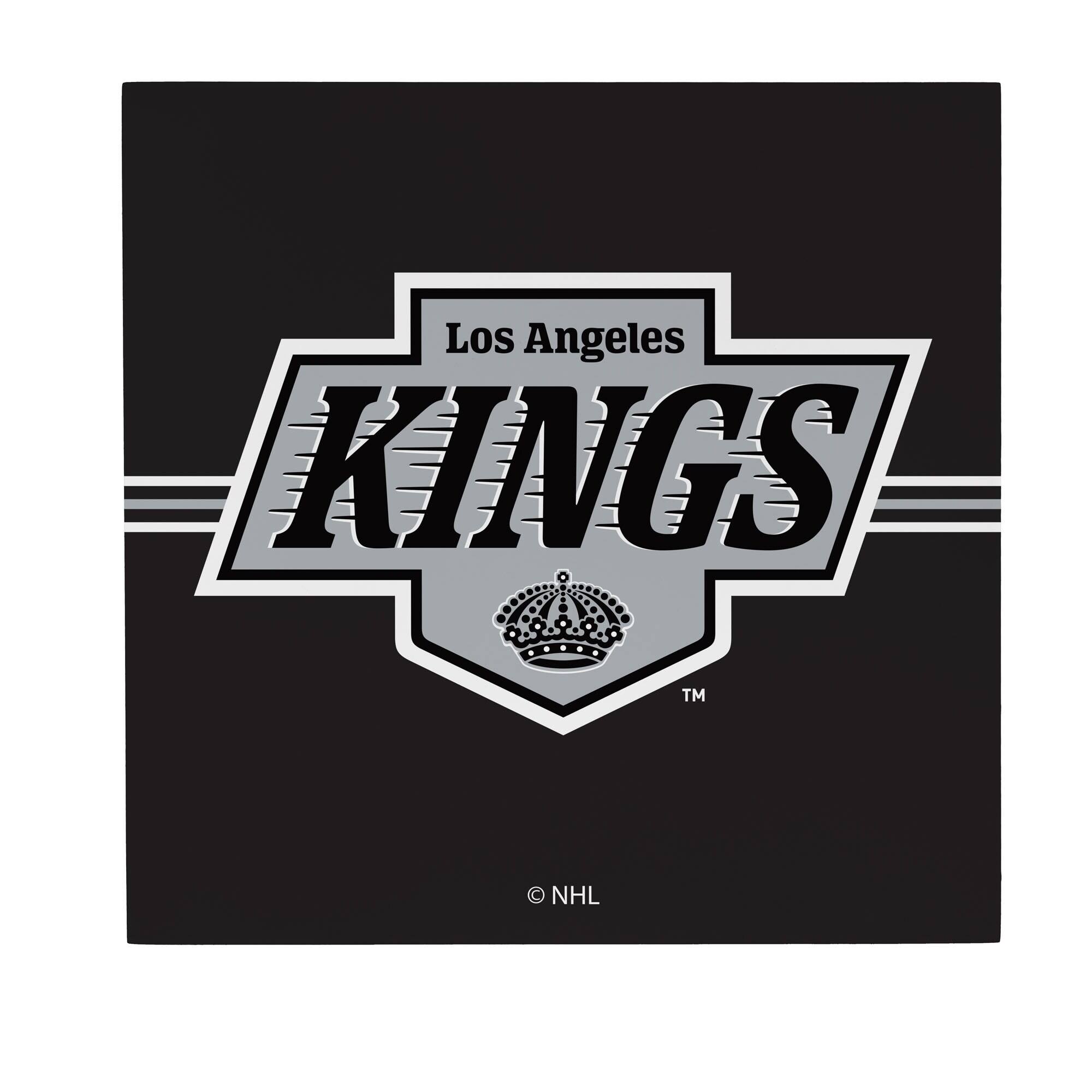 Los Angeles Kings 12" x 12" Wood Wall Sign