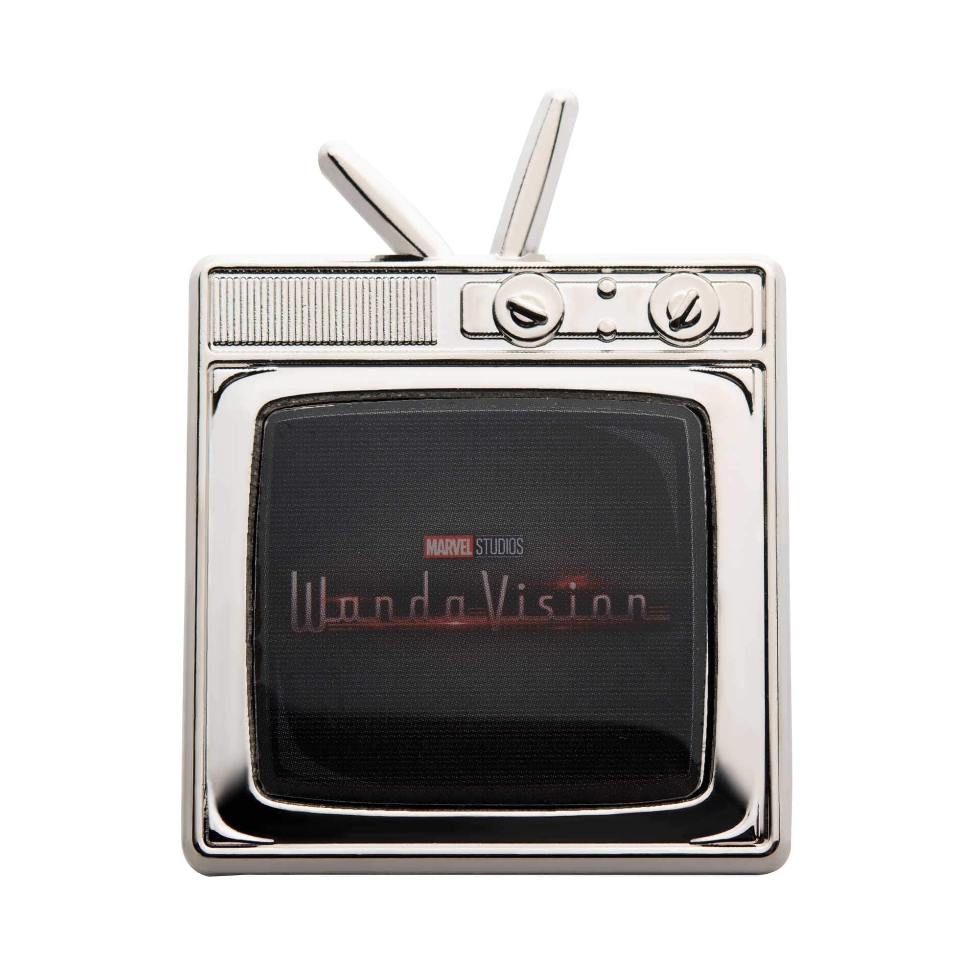 Marvel - WandaVision TV Logo Enamel Collector Pin - Silver