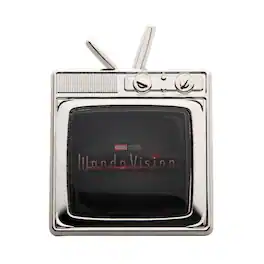 Marvel - WandaVision TV Logo Enamel Collector Pin - Silver