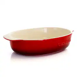 Gibson - Crock Pot 2.5 Quart Stoneware Bake Pan - Red