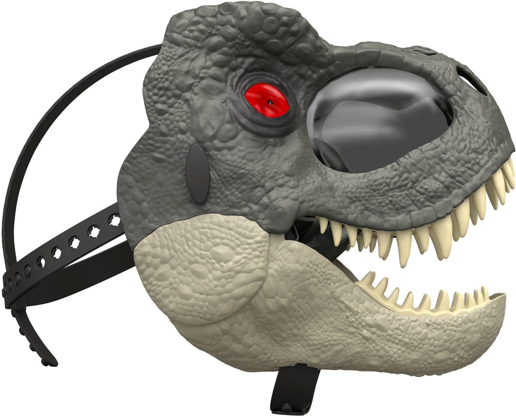 Angle. Jurassic World - Rage 'N Roar Tyrannosaurus Rex Mask.
