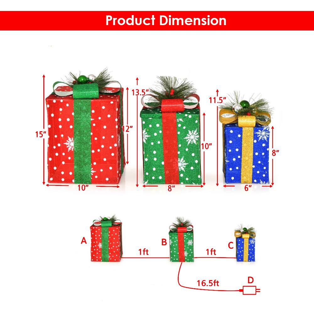 Product Dimension

A: 1ft  
13.5" x 10" x 15"

B: 1ft  
11.5" x 10" x 8"

C: 1ft  
11" x 8" x 6"

D: 16.5ft