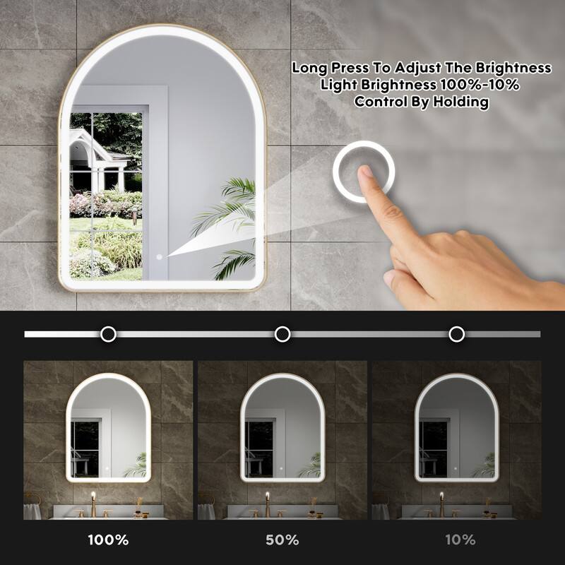 Long Press To Adjust The Brightness  
Light Brightness 100%-10%  
Control By Holding