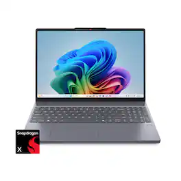 Lenovo - IdeaPad Slim 3x 15.3" 2k Touchscreen Laptop - Snapdragon X 2025 - 8GB Memory - 256GB Storage - Luna Grey