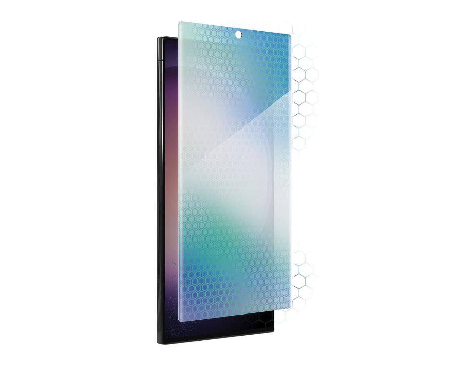 Front. ZAGG - Zagg Invisible Shield Designed For Samsung Fusion XTR2 Eco Clear Case For Samsung Galaxy S23 5G - Clear.