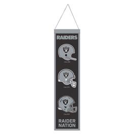 WinCraft - Las Vegas Raiders 8" x 32" Evolution Banner - Multicolor
