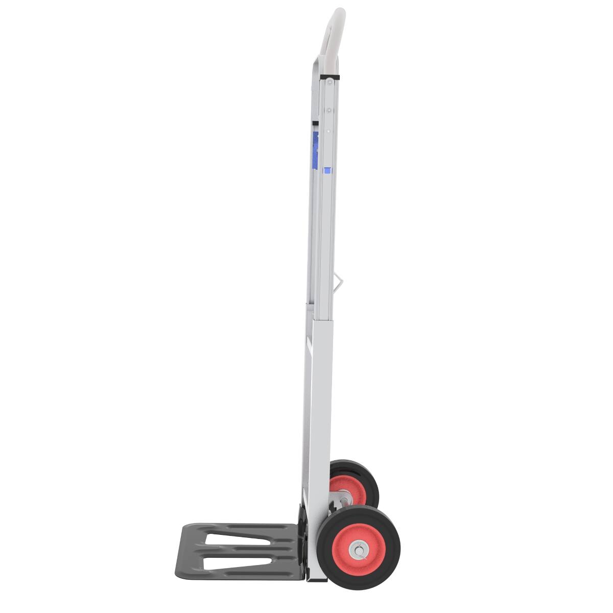 Alt View 4. Ropilly - Ropilly Folding Hand Truck, Aluminum Collapsible Hand Cart with Telescoping Handle, Heavy Duty Foldable Dolly - Antique Black.