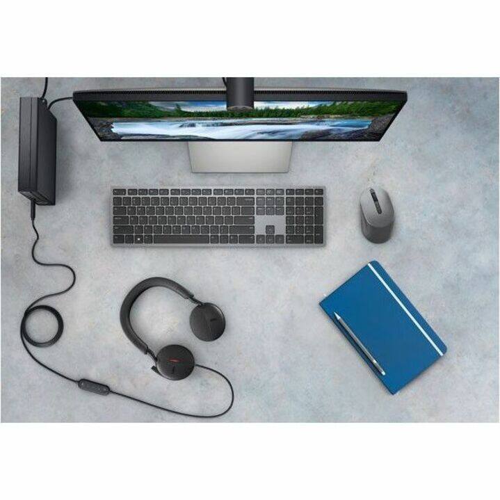 Alt View 1. Dell - Dell Pro Wired ANC Headset WH5024 - Wired - Red.