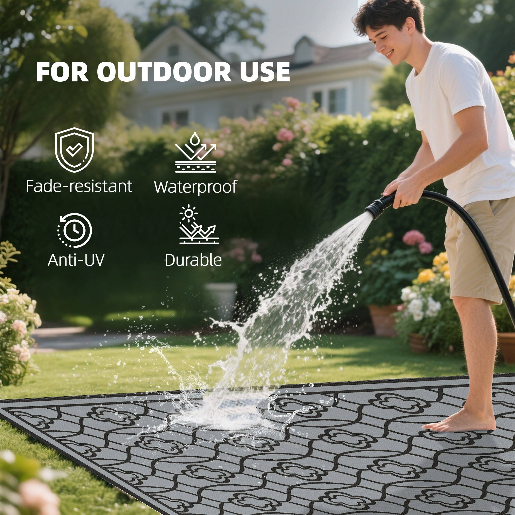 FOR OUTDOOR USE
Fade-resistant
Waterproof
Anti-UV
Durable