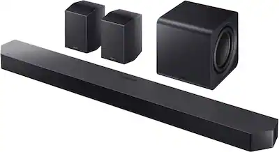Samsung Q Series Soundbar HW Q990F ch w/ Subwoofer and Rear