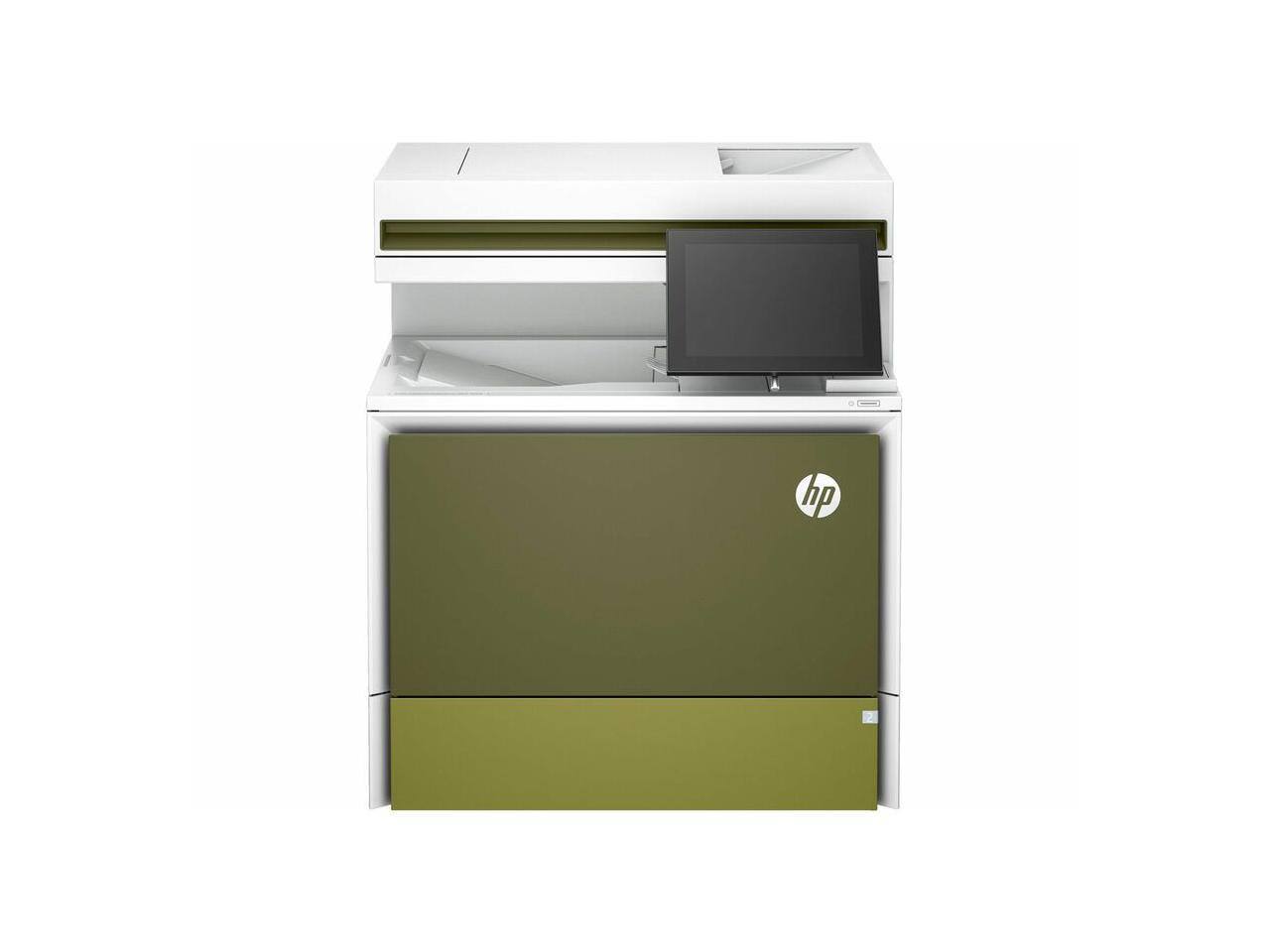 Alt View 3. HP - HP LaserJet Enterprise 5800dn Color Wired Laser Multifunction Printer  6QN29A#BGJ - Blue.