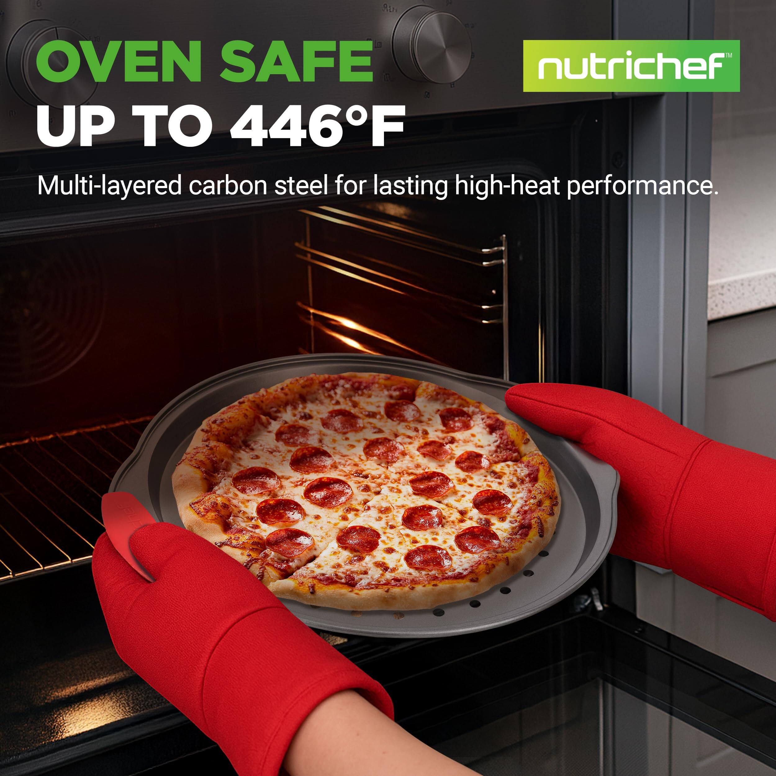 RL 1 a OVEN SAFE nutrichef - 2 UP TO 446°F Multi-layered carbon steel for lasting high-heat performance.
