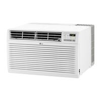 LG - 11,800 BTU Through the Wall Air Conditioner - White - Front_Zoom