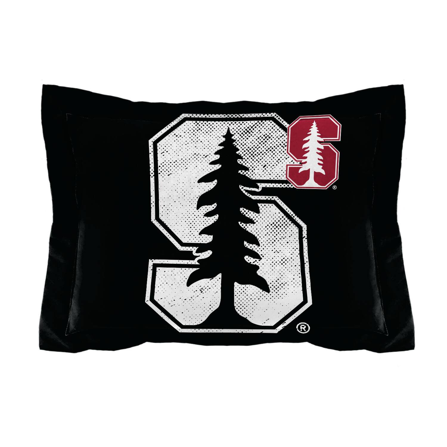 Left. Sweet Home Collection - NCAA Stanford Cardinal Comforter & Sham Set- Twin/Twin XL - Multicolored.