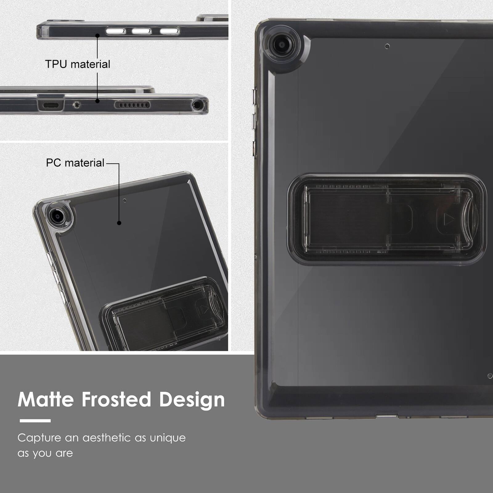 TPU material  
PC material  
Matte Frosted Design  
Capture an aesthetic as unique as you are